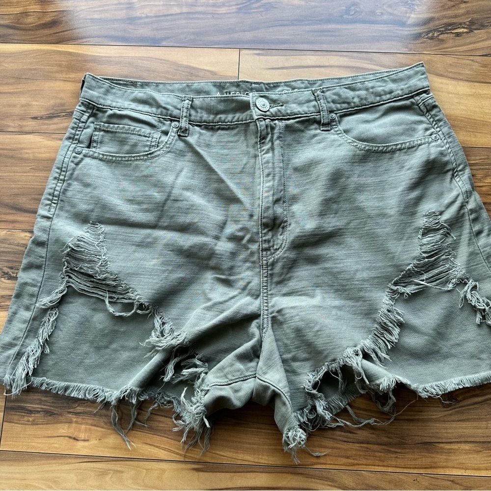 American eagles  highest rise mom shorts 18
